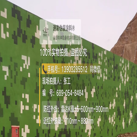 湖南专业承接园区围墙迷彩喷涂、